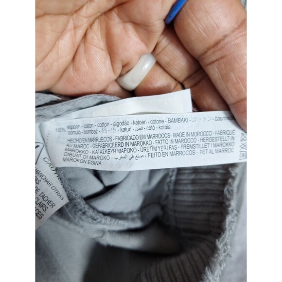 ZARA Wide Wale Corduroy Shacket Jacket Womens Small Oversized Casual Outdoor - Picture 8 of 9